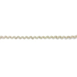 Linen-blend Ricrac Ribbon, 10mm width, 17 waves (BEL-145)
