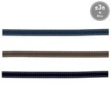 INAZUMA, Synthetic Leather Tape with White Stitch ,1cm width ( BT-0187 )