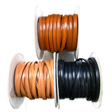 Joint, Tanned Real Leather Tape, 5mm width ( NT-5 ), Price is per 0.1m, Minimum order is 0.3m