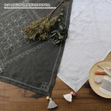 Linen Cloth Sashiko Kit (Shippo)