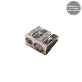 Lyra, Twin Pencil Sharpener, Silver Metal