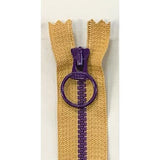 12cm Bicolor Zipper