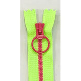 12cm Bicolor Zipper
