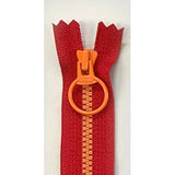 12cm Bicolor Zipper