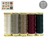 5 Colors Thread Set for "Christmas Box Tapestry"