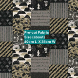 2026-01-A06, Pre-cut to 40cm X 35cm  Pre-cut Fabric, Mini Cut Fabric