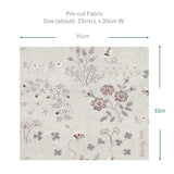 2026-01-A12, Pre-cut to 33cm X 35cm | Pre-cut Fabric, Mini Cut Fabric