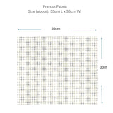 2026-02-A04, Pre-cut to 33cm X 35cm | Pre-cut Fabric, Mini Cut Fabric