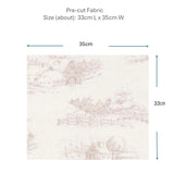 2026-02-A07, Pre-cut to 33cm X 35cm | Pre-cut Fabric, Mini Cut Fabric