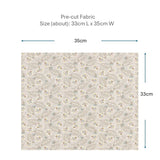 2026-03-A06, Pre-cut to 33cm X 35cm | Pre-cut Fabric, Mini Cut Fabric
