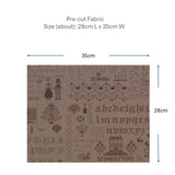 2026-03-A10, Pre-cut to 28cm X 35cm | Pre-cut Fabric, Mini Cut Fabric