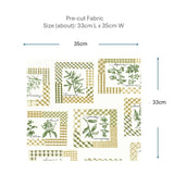 2026-05-A07, Pre-cut to 33cm X 35cm | Pre-cut Fabric, Mini Cut Fabric