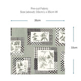 2026-05-A08, Pre-cut to 33cm X 35cm | Pre-cut Fabric, Mini Cut Fabric