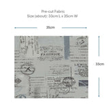 2026-06-A04, Pre-cut to 33cm X 35cm | Pre-cut Fabric, Mini Cut Fabric
