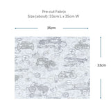 2026-06-A06, Pre-cut to 33cm X 35cm | Pre-cut Fabric, Mini Cut Fabric