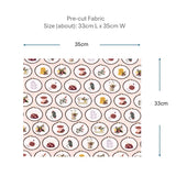 2026-06-A07, Pre-cut to 33cm X 35cm | Pre-cut Fabric, Mini Cut Fabric