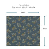 2026-07-A12, Pre-cut to 33cm X 35cm | Pre-cut Fabric, Mini Cut Fabric