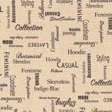 2026-01-A08, Price per 0.1m, Minimum order is 0.3m~ | Fabric, Sold by cutting to desired length