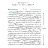 2026-02-A01, Pre-cut to 45cm X 35cm | Pre-cut Fabric, Mini Cut Fabric
