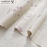 2026-04-A02, Linen 25%, Price per 0.1m, Minimum order is 0.3m~ | Fabric, Sold by cutting to desired length