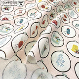 2026-06-A07, USA Print Fabric, Price per 0.1m, Minimum order is 0.3m~ | Fabric, Sold by cutting to desired length