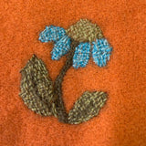 Wool Darning Embroidery Pouch