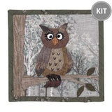 Owl Mini Quilt (with Japanese Instruction )
