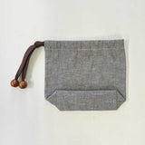 Mini Drawstring Pouch with Chemical Lace, Rose (With Japanese instruction)