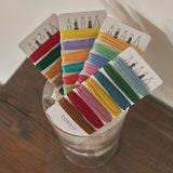 Assorted Embroidery Thread Set for "100 Girls Style Book, Fashionable Dress-up"