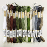 Embroidery Thread Set for "Early Spring Town"