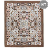 Small Victoria and Albert Museum Quilt (with English instruction)