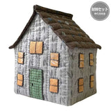 3D House with Yellow Windows (WITH Japanese instruction and pattern)