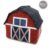3D Barn with Gambrel Roof (WITH Japanese instruction and pattern)
