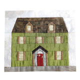 Flat (No instruction ) in "Sutekini (Fantastic) Handmade, October, 2023 issue" - Monthly Quilt, Let's Build A Town with Houses