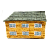 3D School (NO instruction) in "Sutekini (Fantastic) Handmade, November, 2023 issue" - Monthly Quilt, Let's Build A Town with Houses