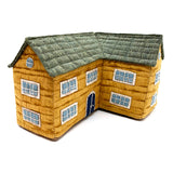 3D School (NO instruction) in "Sutekini (Fantastic) Handmade, November, 2023 issue" - Monthly Quilt, Let's Build A Town with Houses