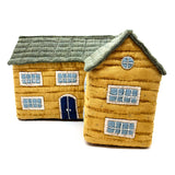 3D School (NO instruction) in "Sutekini (Fantastic) Handmade, November, 2023 issue" - Monthly Quilt, Let's Build A Town with Houses