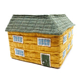 3D School (NO instruction) in "Sutekini (Fantastic) Handmade, November, 2023 issue" - Monthly Quilt, Let's Build A Town with Houses
