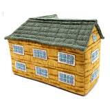 3D School (NO instruction) in "Sutekini (Fantastic) Handmade, November, 2023 issue" - Monthly Quilt, Let's Build A Town with Houses