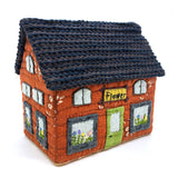 3D Flower Shop (NO instruction) in "Sutekini (Fantastic) Handmade, December 2023 issue" - Monthly Quilt, Let's Build A Town with Houses