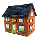 3D Flower Shop (NO instruction) in "Sutekini (Fantastic) Handmade, December 2023 issue" - Monthly Quilt, Let's Build A Town with Houses