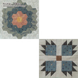 Fabric Set for 20 pattern blocks in 20 Sampler Quilt Tapestry (without instruction and pattern) in "Your First Patchwork, Yoko Saito's Traditional Patterns"