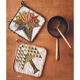 Potholder, Bouquet / Tree of Life (without instruction and pattern) in "Your First Patchwork, Yoko Saito's Traditional Patterns"