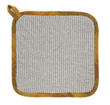 Potholder, Bouquet / Tree of Life (without instruction and pattern) in "Your First Patchwork, Yoko Saito's Traditional Patterns"