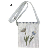 Flower Applique Sacoche (without instructions) In "Sutekini (Fantastic) Handmade March 2026 issue"