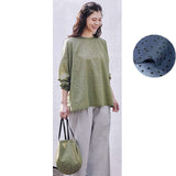 Hand-sewn Blouse & Bag A (no instructions) in Sutekini (Fantastic) Handmade April 2026 issue