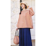 Hand-sewn Blouse & Bag B (no instructions) in Sutekini (Fantastic) Handmade April 2026 issue