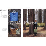 Tote Bag B, Polka-dots Nylon Bag (WITH Japanese instruction) in Yoko Saito, My Favorite 15 Fabric Bags
