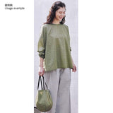 Hand-sewn Bag ( with Japanese instructions and Patterns )