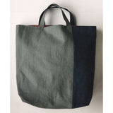 Tote A, Gray, (No instructions ) in "Yoko Saito, My 15 Favorite Fabric Bags"